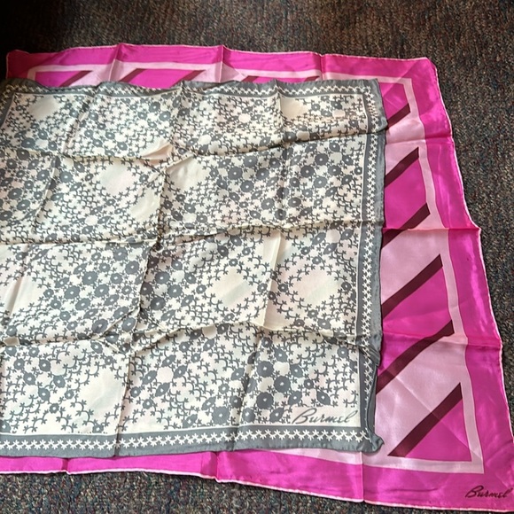 Vintage Accessories - Lot of 2 Vintage Burmel Scarves